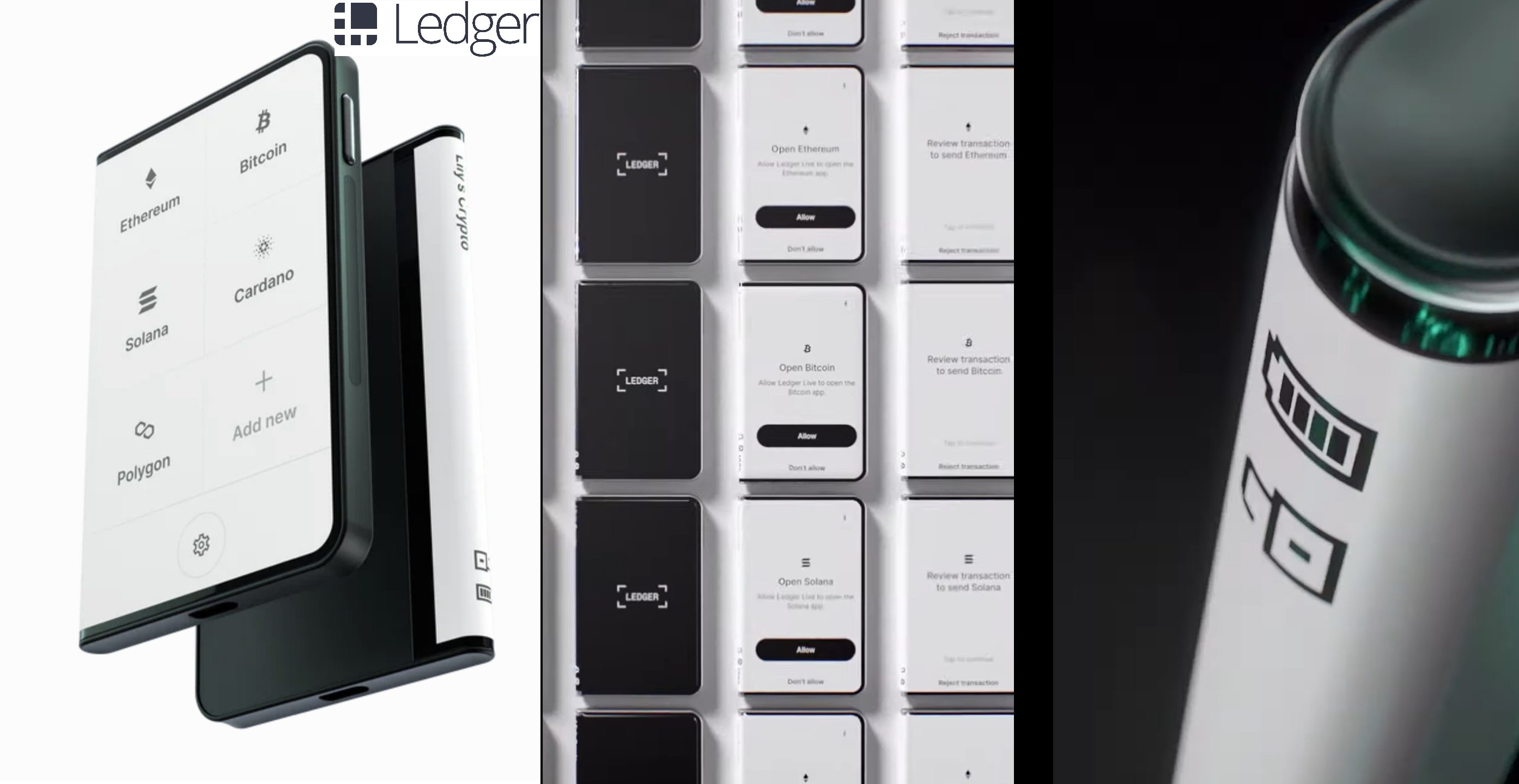 E-Ink新品:Ledger Stax──世界上首款採用彎曲E Ink觸控屏的加密貨幣錢包