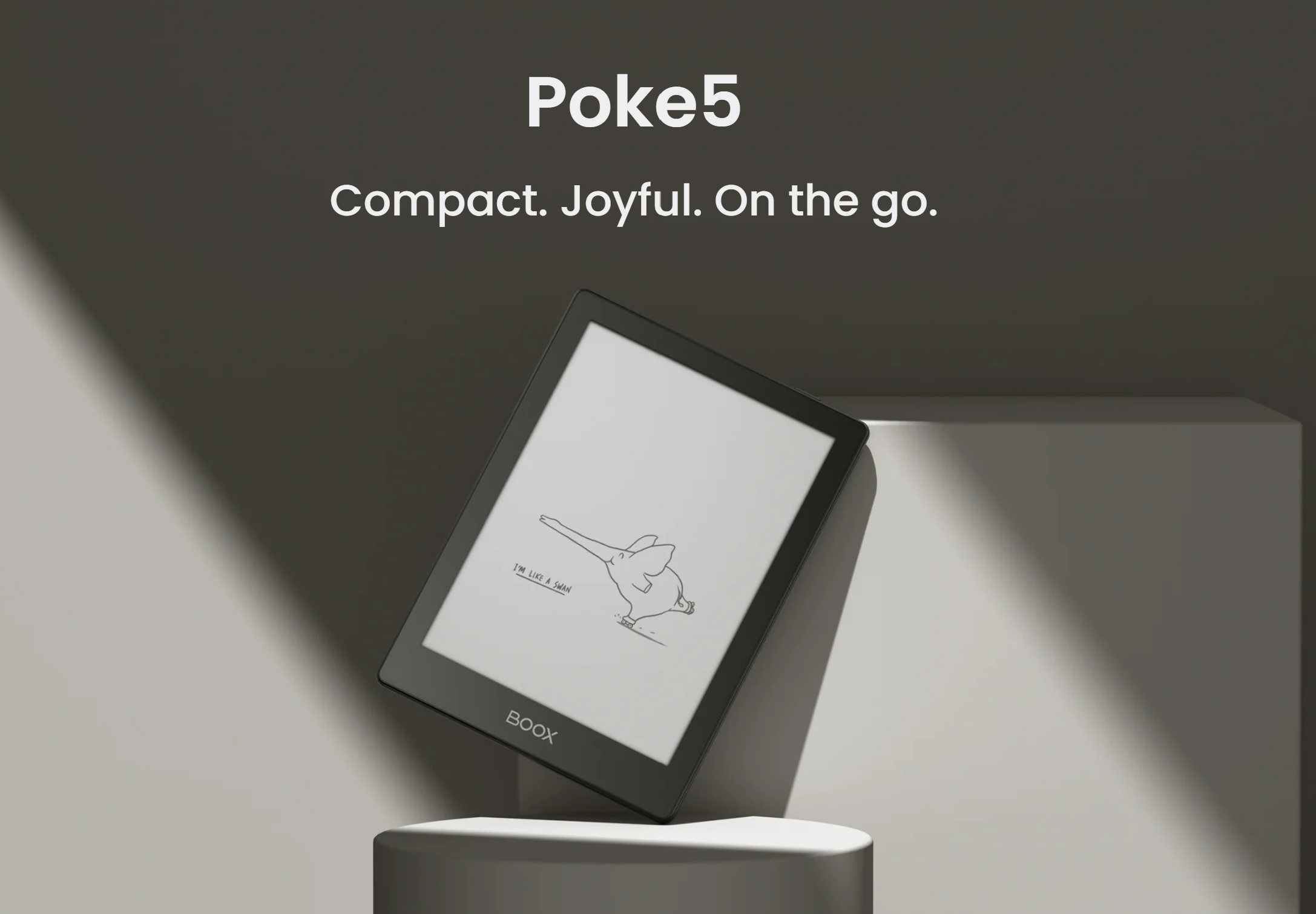 E-Ink新品:文石BOOX推出全新海外限定 6吋 Poke5閱讀器 及 與Poke4 Lite的異同一覽