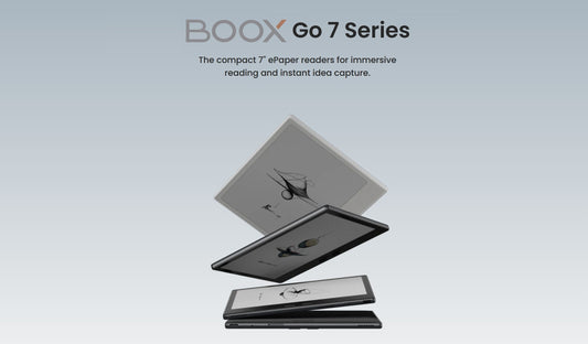 E-Ink新品:閱讀與筆記合一!Onyx Boox 7吋 Go 系列支援手寫功能新登場
