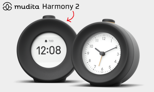 E-Ink新品:Mudita推出設計簡約且實用的Harmony 2 E-Ink鬧鐘