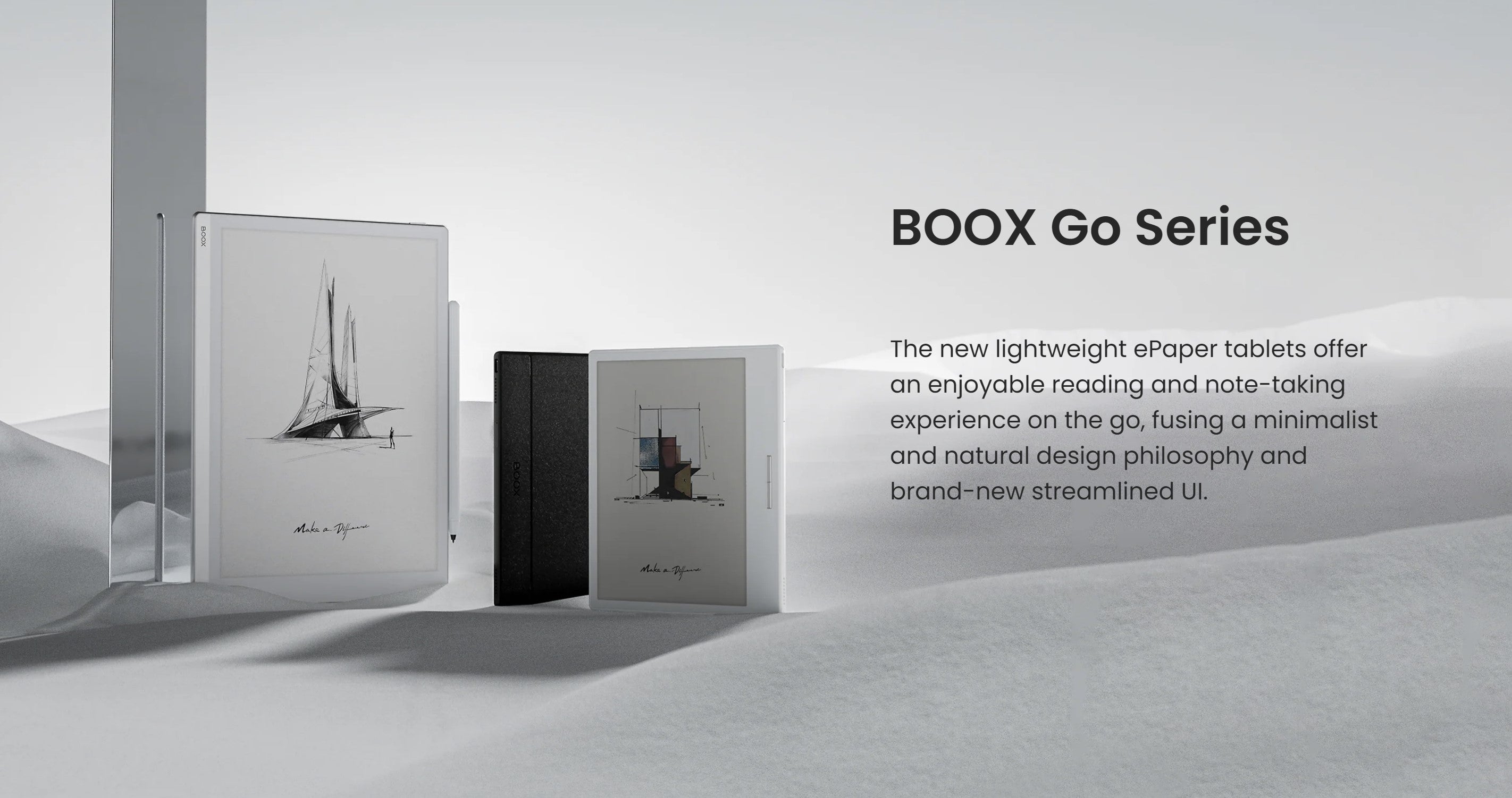 E-Ink新品:文石Boox推出全新Go系列閱讀器──Go Color 7與Go 10.3