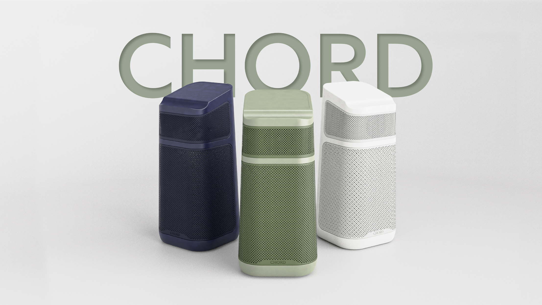 E-Ink概念產品:CHORD speaker──結合美觀、便攜與功能的家居音響