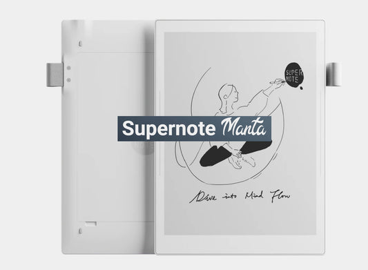 E-Ink新品:Supernote 推出 A5 X2 Manta,模組化設計供升級修復,配合紙張般的書寫感