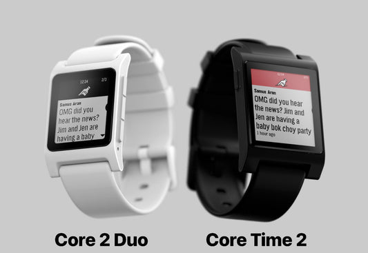 E-Ink新品：Core Devices 發表 Core 2 Duo 與 Core Time 2 智慧手錶，承襲 Pebble 精神重返市場
