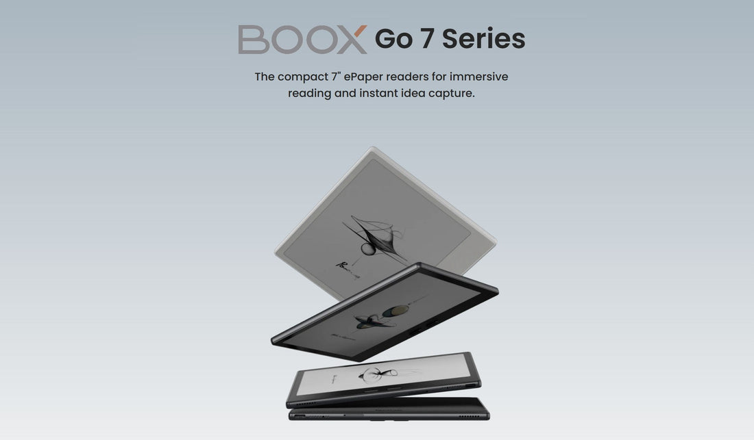 E-Ink新品：閱讀與筆記合一！Onyx Boox 7吋 Go 系列支援手寫功能新登場