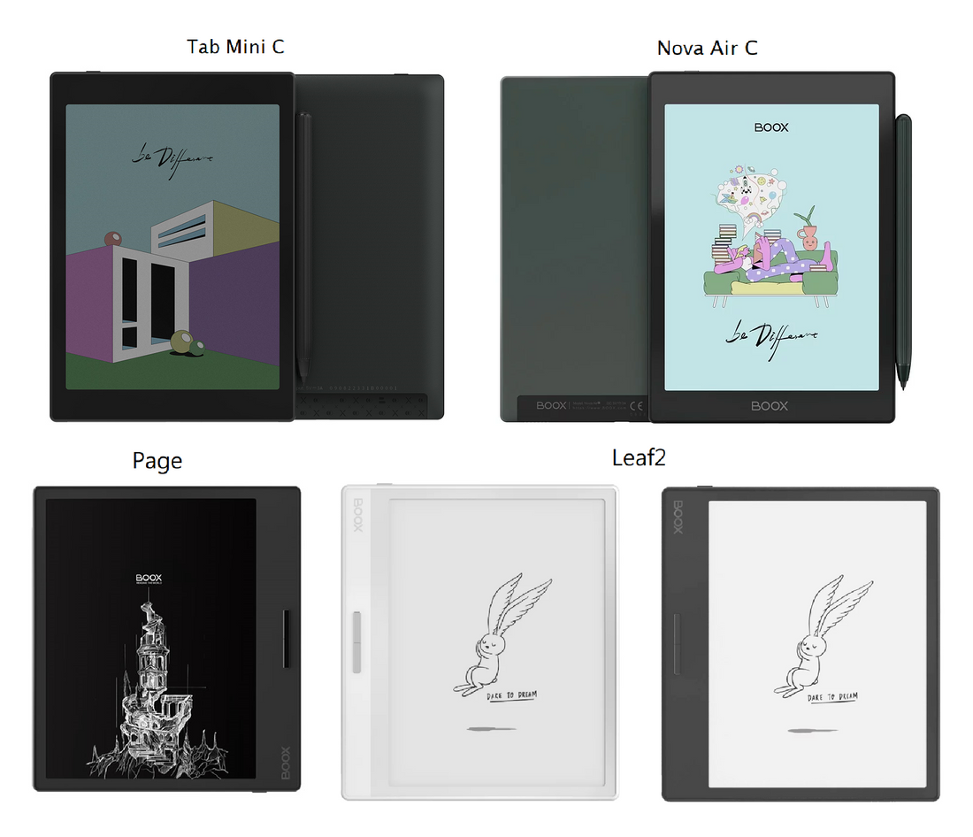 E-Ink New Product Follow-Up: Analysis of Specifications Differences Be –  E-Reader Pro