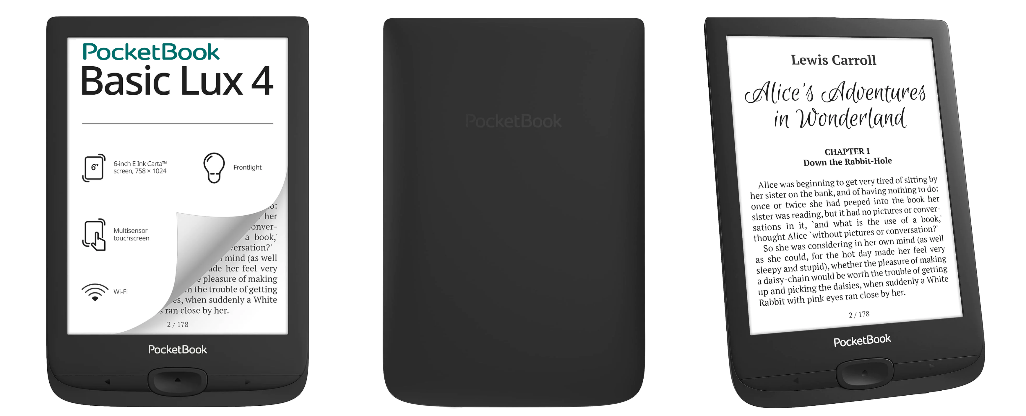 E-Ink新品：PocketBook推出新款入門級閱讀器Basic Lux 4