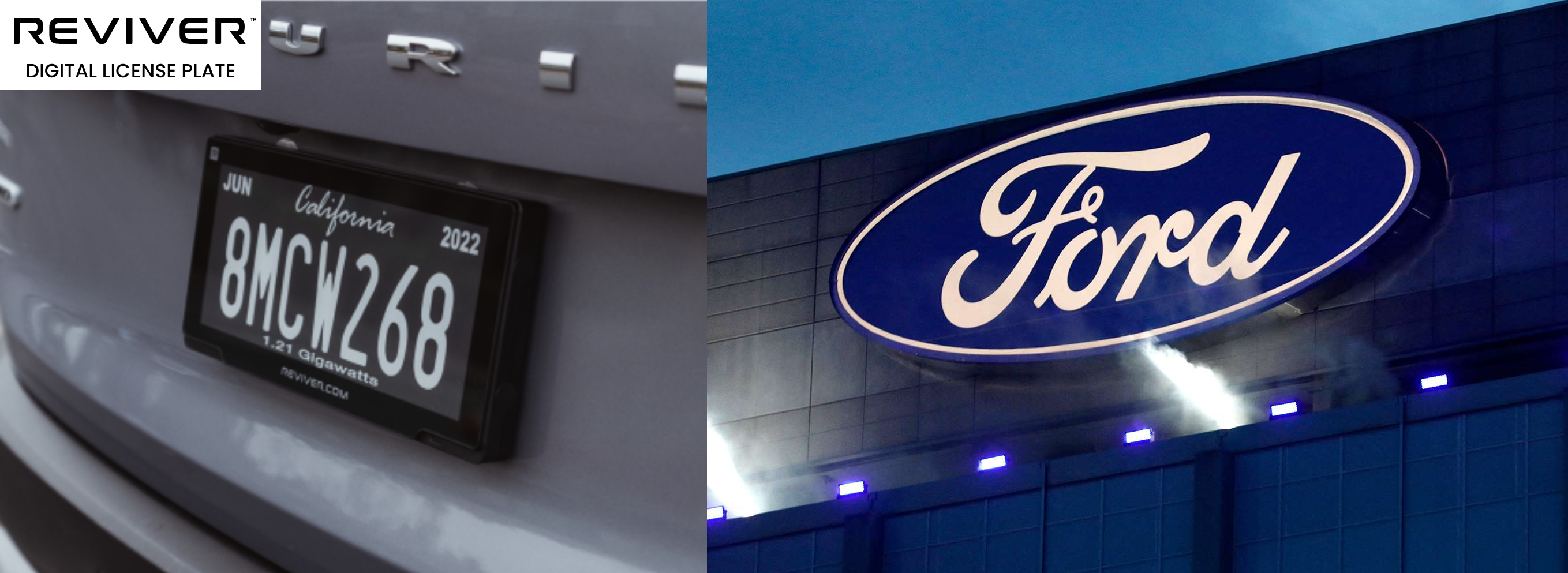 E-Ink新聞：Ford與Reviver合作，引進E-Ink電子車牌