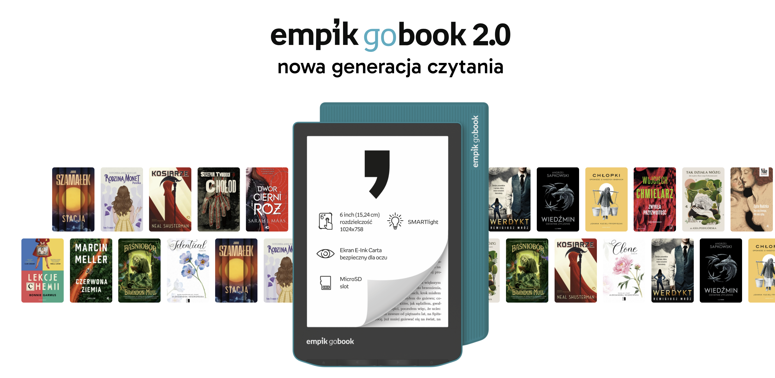 E-Ink新品：來自波蘭的Empik GoBook 2.0